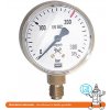 Měření voda, plyn, topení Wika Manometr pro kyslík stranový 0/315 bar 63 mm 1/4"