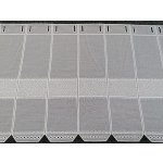 Záclona na vitrážku - vyšívaná 5849 45 cm – Zboží Mobilmania