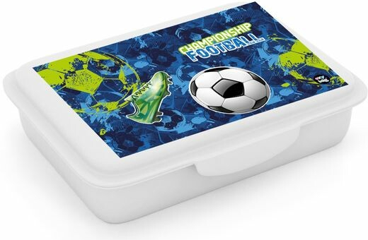 Oxybag Box na svačinu Fotbal Championship s přihrádkou