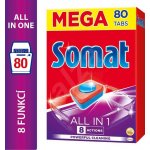 Somat All in 1 Tablety do myčky na nádobí 80 tablet 1440 g – Zbozi.Blesk.cz
