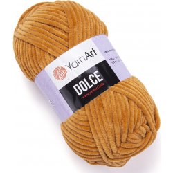 Yarn Art příze Dolce 854 skořicová