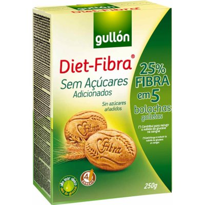 Gullón Fibra bez přidaného cukru 250 g – Zboží Dáma