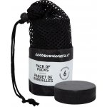 Winnwell hokejový puk černý oficiální 6 ks – Zboží Dáma