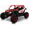 Dětské elektrické vozítko Mamido Elektrické autíčko Buggy SR Super 66 4x4 24V červená