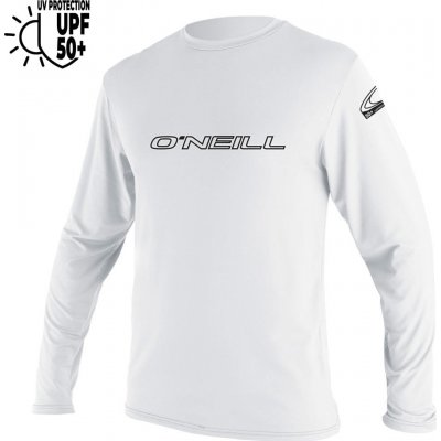 O'Neill Basic Skins L/s Sun Shirt white – Sleviste.cz