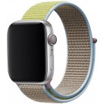 Eternico Airy pro Apple Watch 42mm / 44mm / 45mm Biscuit Gold and Blue edge AET-AWAY-BiGoB-42 – Zboží Živě