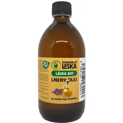 Dokonalá Láska Láska A01 Lněný olej 500 ml – Hledejceny.cz