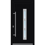 OknaDvereNaMiru.cz Vchodové dveře INOX 1407 antracit 90 x 210 cm – Hledejceny.cz