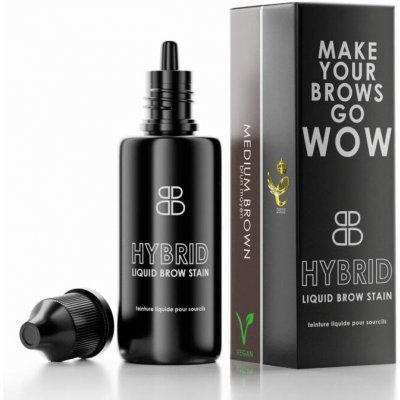 Beautiful Brows Hybridní barva na obočí Medium brown 15 ml – Zboží Dáma