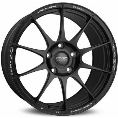 OZ SUPERFORGIATA 8,5x20 5x114,3 ET44 matt black – Sleviste.cz