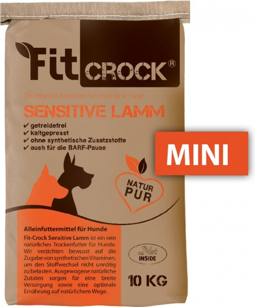 cdVet Fit-Crock Sensitive Mini Jehněčí lisované za studena 10 kg