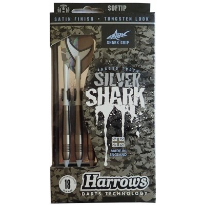 Harrows Silver Shark soft 18g – Zboží Mobilmania