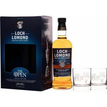 Loch Lomond The Open 46% 0,7 l (dárkové balení 2 sklenice)