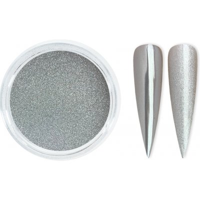 Aglia CHROME MIRROR Silver pigment 0,5 g – Zboží Dáma