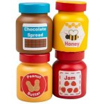 Bigjigs Toys dřevěná sada svačinkových pomazánek – Zboží Dáma