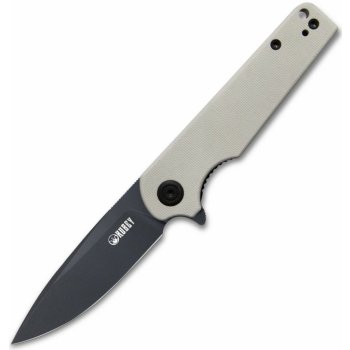 KUBEY Wolverine Liner Lock Folding Knife Ivory G10 Handle KU233G