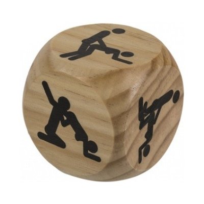 Dřevěná kostka kamasútra – Zboží Mobilmania