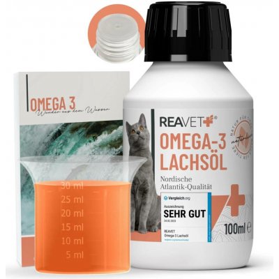 REAVET Omega-3 lososový olej 100 ml – Hledejceny.cz