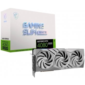 MSI GeForce RTX 4080 SUPER 16G GAMING X SLIM WHITE