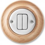 ABB Decento č.5 3559K-C05345 50 bílá/přírodní buk – Hledejceny.cz