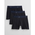 GAP 701135-02 boxerky GAP logo 3 ks tmavě modrá – Sleviste.cz