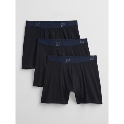 GAP 701135-02 boxerky GAP logo 3 ks tmavě modrá – Sleviste.cz