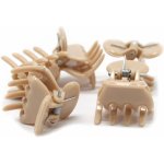 Skřipce do vlasů, 5 ks Barva: béžová – Zboží Dáma