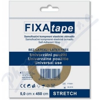 FIXAtape STRETCH 5,0 cmx450cm samofixační obinadlo
