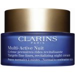 Clarins Multi-Active noční krém proti vráskám pro normální až smíšenou pleť 50 ml pro ženy
