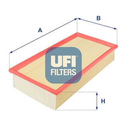 Vzduchový filtr UFI 30.933.00 – Hledejceny.cz