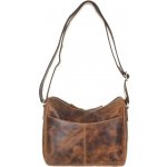 Greenburry kožená kabelka crossbody 1534-25 – Zboží Mobilmania