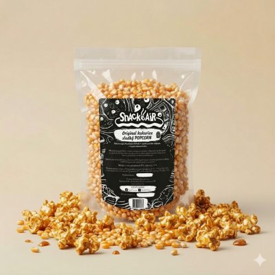 SnackStore.cz Prémiová kukuřice na sladký popcorn 500 g – Zboží Mobilmania
