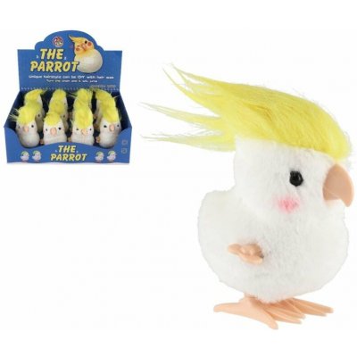 Teddies Papoušek na natažení plast 8 x 9 cm – Sleviste.cz