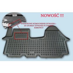 Koberce gumové Rezaw Plast Opel Vivaro 2002