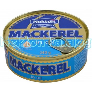 Nekton Makrela v rostlinném oleji 240 g