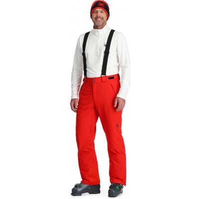 Spyder Boundary Tailored lyžařské kalhoty pánské kalhoty červená