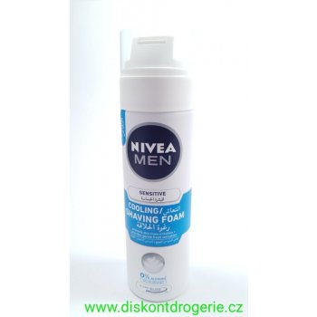 Nivea Men Sensitive Cooling pěna na holení 200 ml