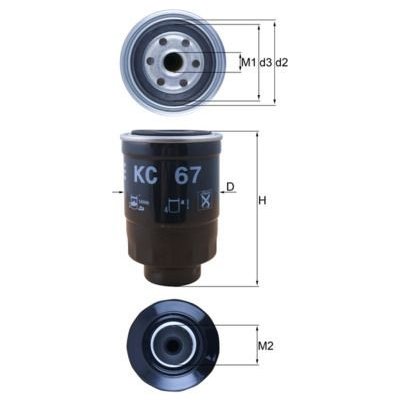 Palivový filtr KNECHT KC 67 – Sleviste.cz