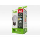 Trixline LED žárovka BC G45 6 W LED žárovka E27 6W 520lm 4200K studená bílá A+