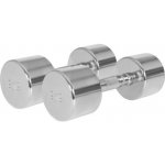 HMS CHD09 Chromované činky 2 x 9 kg – Zboží Mobilmania