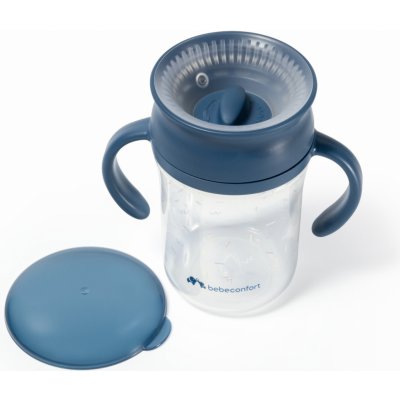 Bebeconfort hrnek trénovací 360° 280 ml Blue – Zboží Mobilmania
