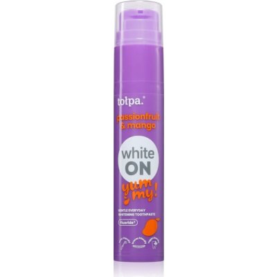 Tołpa On White Yummy bělicí příchuť Passionfruit & Mango 60 g – Hledejceny.cz