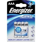 Energizer Ultimate Lithium AAA 4 ks EL001 – Zboží Mobilmania