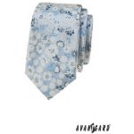 Avantgard Kravata Slim Lux 571-22455 modrá – Zbozi.Blesk.cz