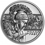 Silver Shield Mince Stříbro Molon Labe 2 oz