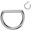 Piercing Šperky4U piercing segment půlkruh titan TIT1337-1208