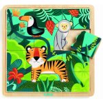 Djeco Puzzle Tygr a přátelé – Zboží Mobilmania