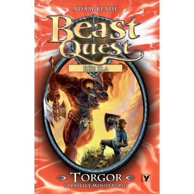 Torgor , strašlivý minotaurus - Beast Quest 13 - Adam Blade – Zbozi.Blesk.cz
