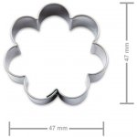 Vykrajovátko květ 47x47mm - 1 ks – Hledejceny.cz