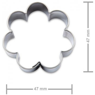 Vykrajovátko květ 47x47mm - 1 ks – Hledejceny.cz